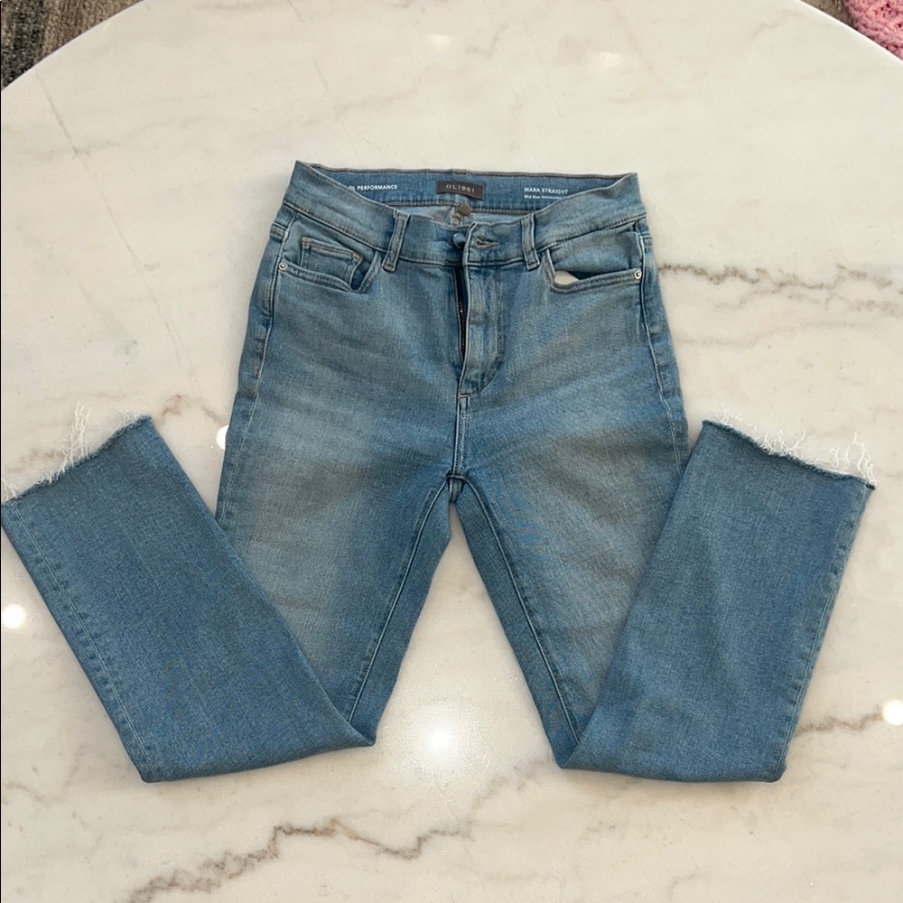 DL1961 Mara straight mid rise jeans